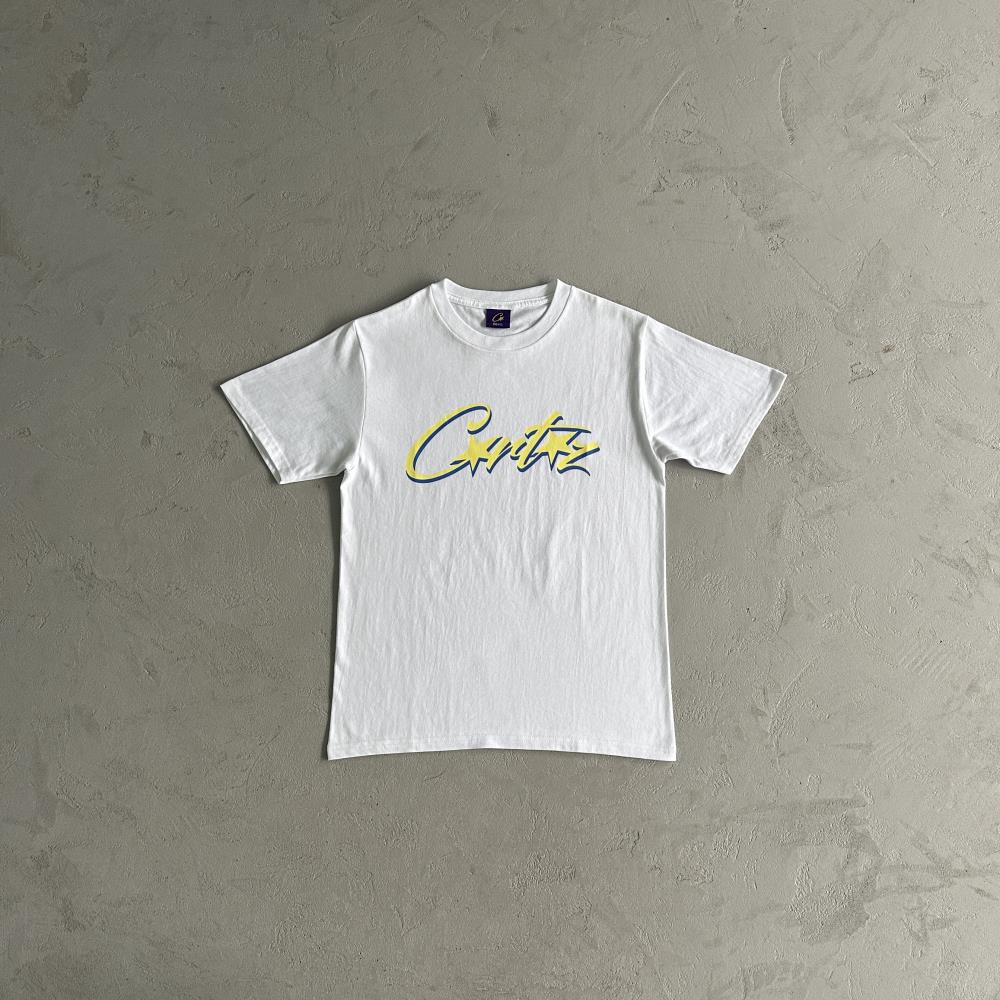GRADIENT CARNI TEE-yellow blue
