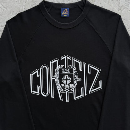 SOPHOMORE RAGLAN LS -BLACK