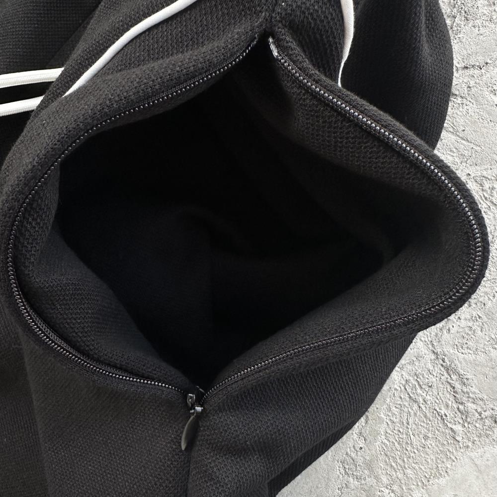 island pique polo set -black