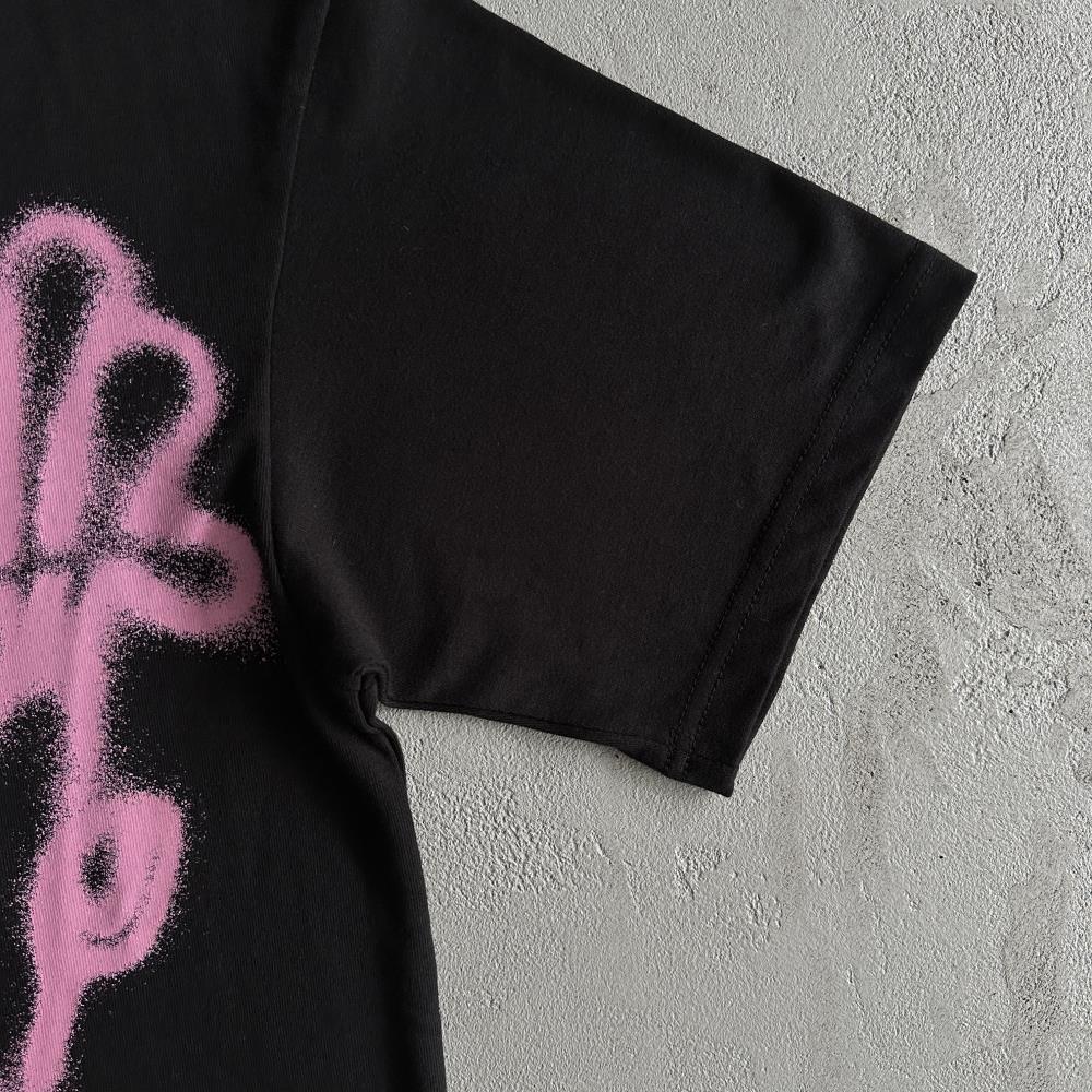 sy player tee -black