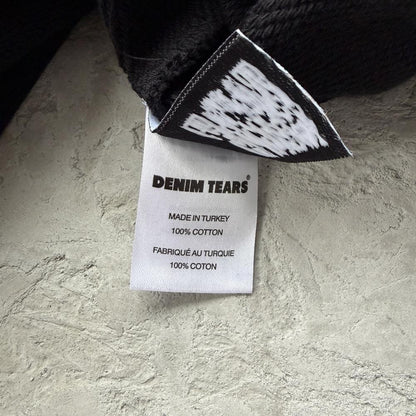 Cor X DenTears Zip Up Hoodie+DenTears Island Wreath Sweatpant -black