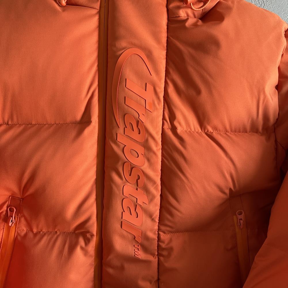 hyperdrive technical puffer jacket-orange