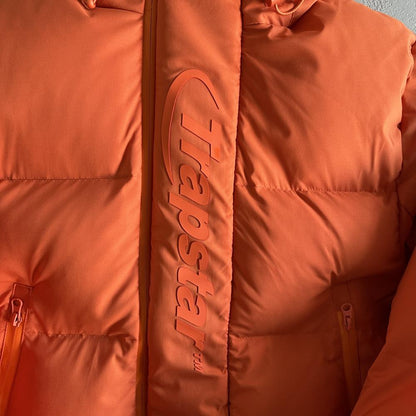 hyperdrive technical puffer jacket-orange