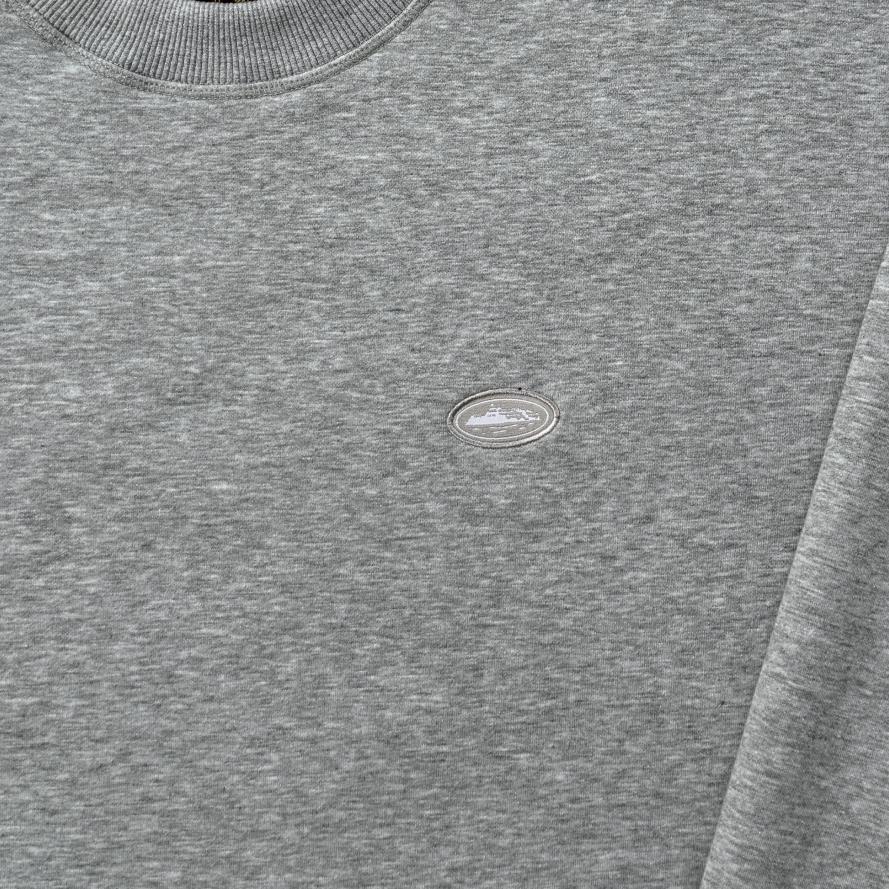 MINI ISLAND CREWNECK- grey