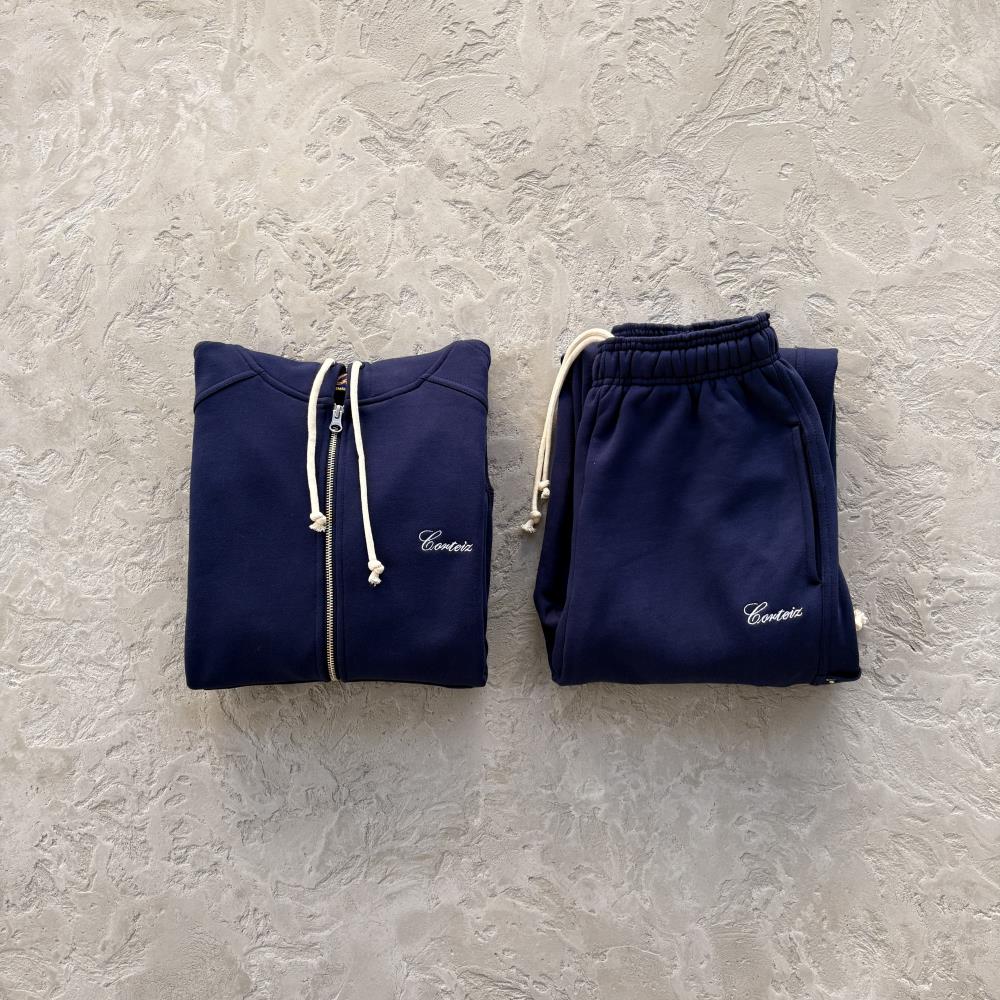 ardwear work zip set -navy