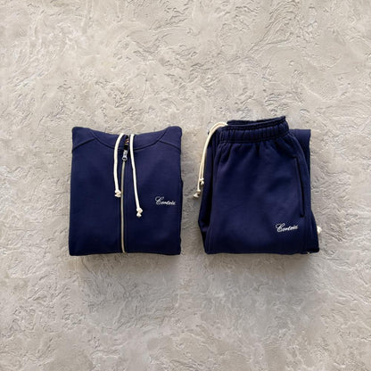 ardwear work zip set -navy