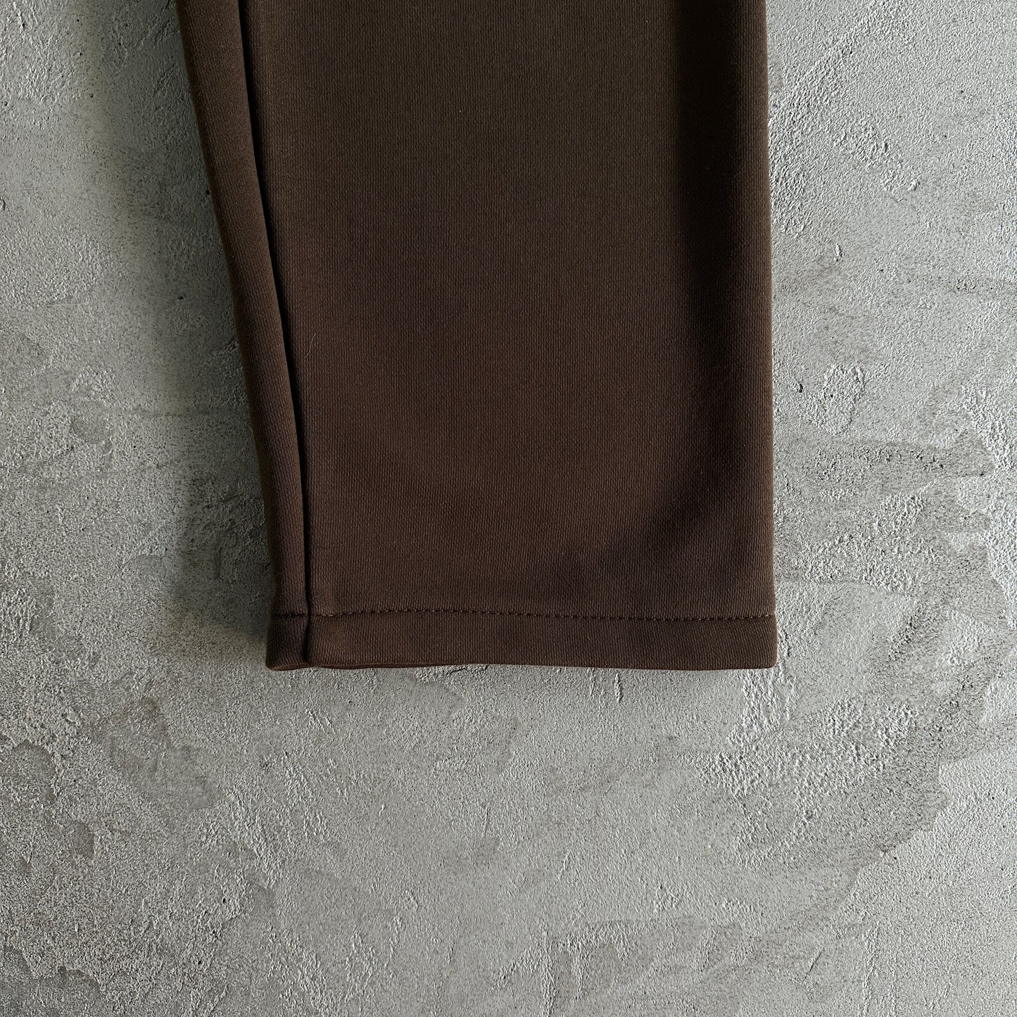 island puff print zip set-brown