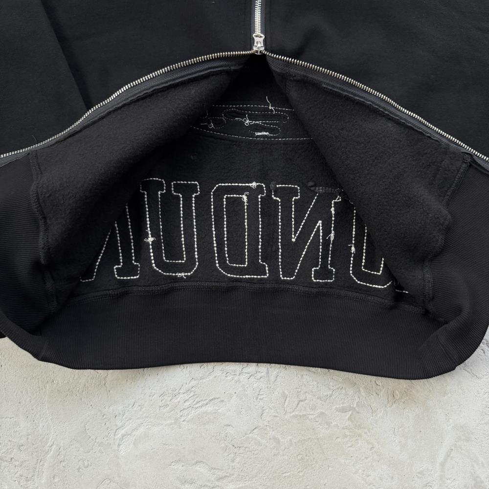 LUNDUN STITCH OPEN HEM -triple black