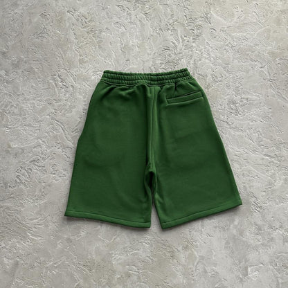 ISLAND PUFF PRINT SWEATSHORT