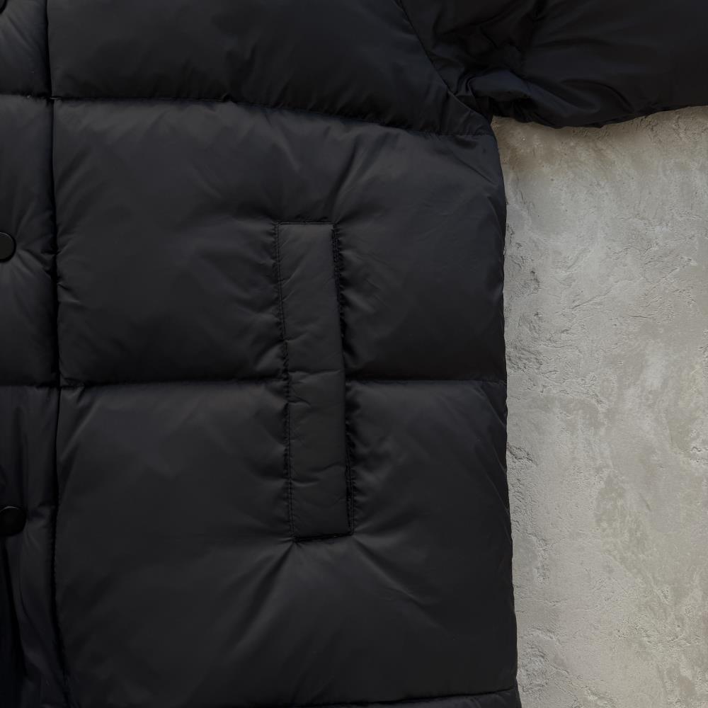 bolo v2 down jacket jacket-black and white