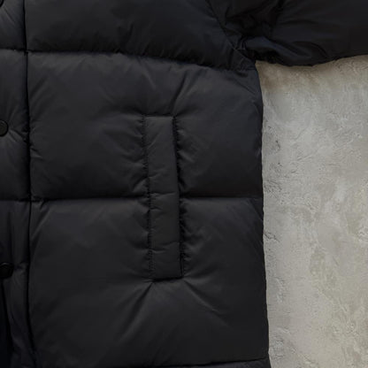 bolo v2 down jacket jacket-black and white