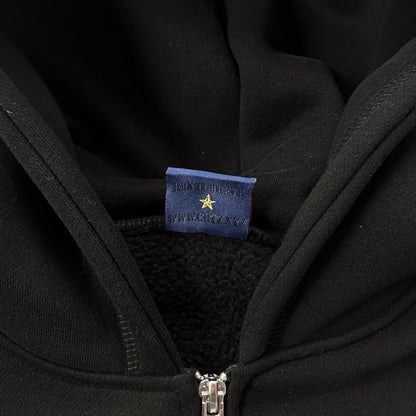 college arch open hem set-black