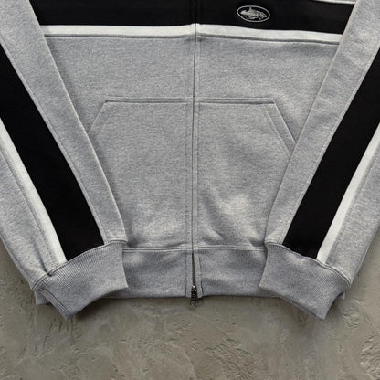 RIBBED SPORTEIZ ZIP HOODIE