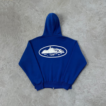 ISLAND PUFF PRINT SET[WASHED ROYAL]