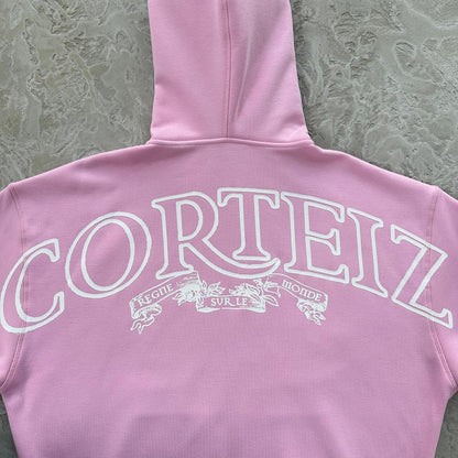 superior royale zip set-pink
