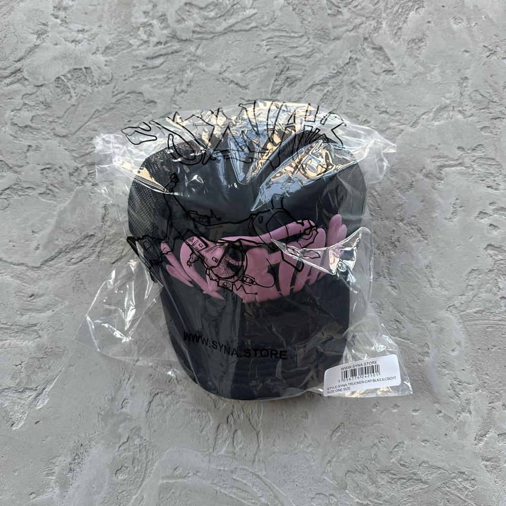 syna trucker cap pink