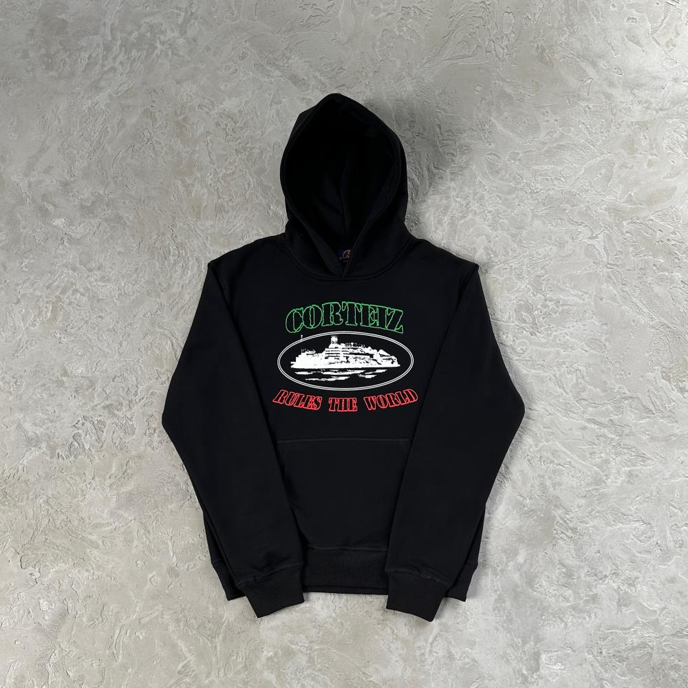 OG ALCATRAZ ITALIA HOODIE [BLACK]