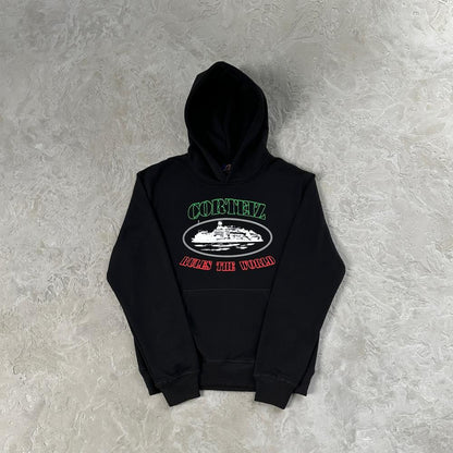 OG ALCATRAZ ITALIA HOODIE [BLACK]