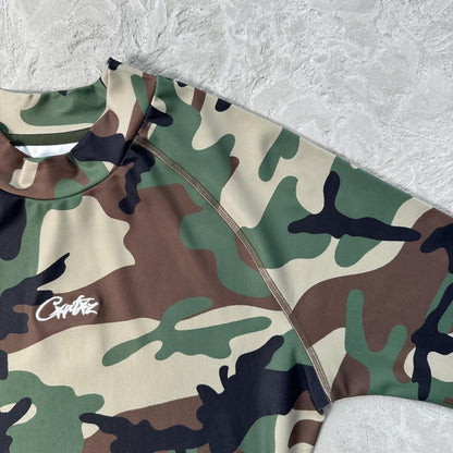 LITEWORK COMPRESSION TOP [WOODLAND CAMO]