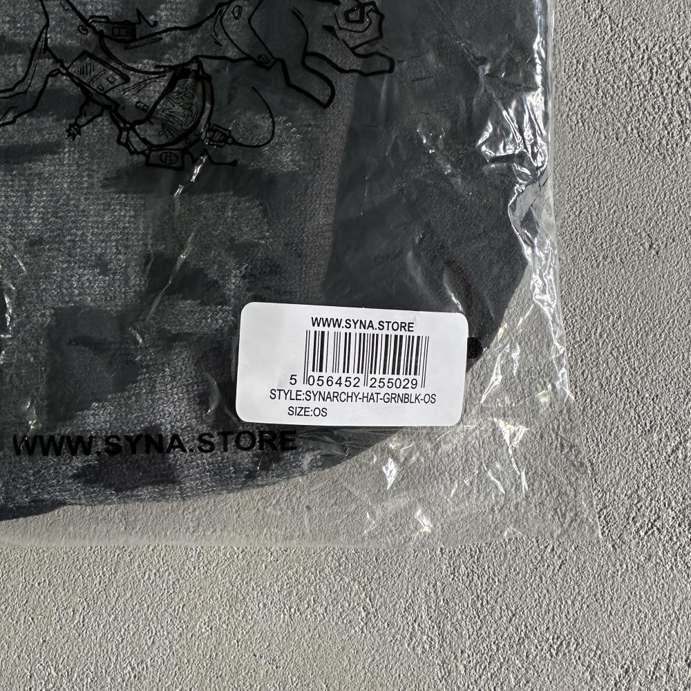 sy-hat- Black grey
