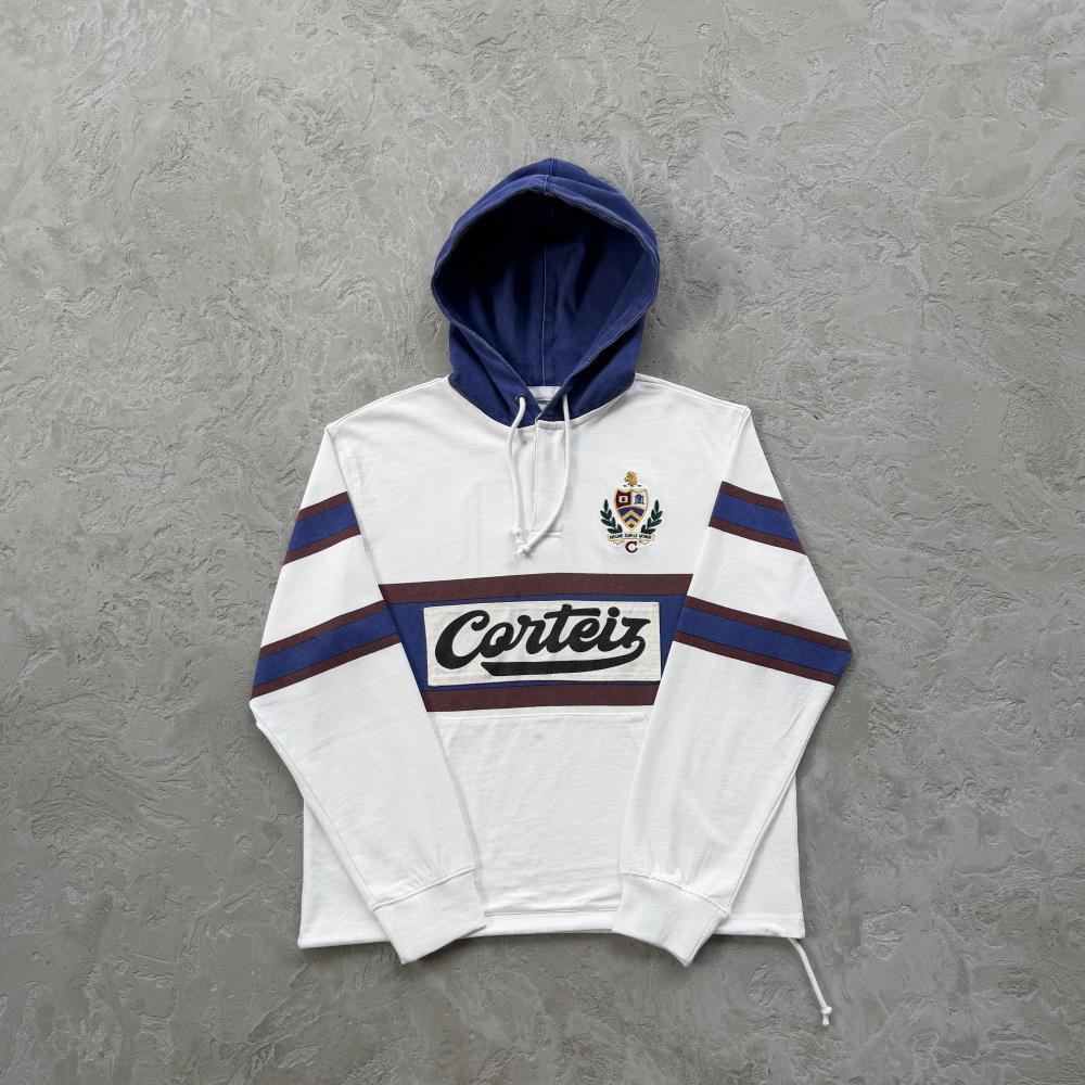 WINGER HOODED RUGBY -OFF WHITE