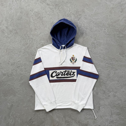 WINGER HOODED RUGBY -OFF WHITE