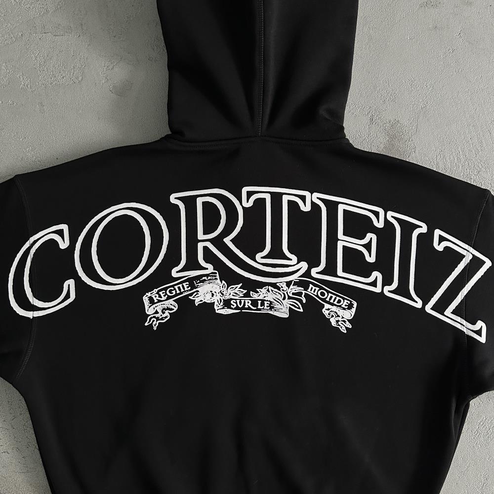 superior royale zip set-black
