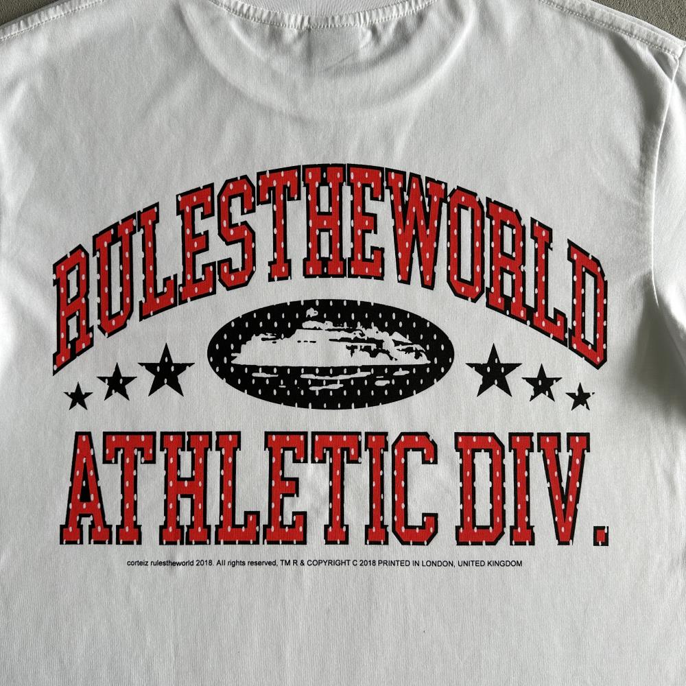 rules the world athletic div tee