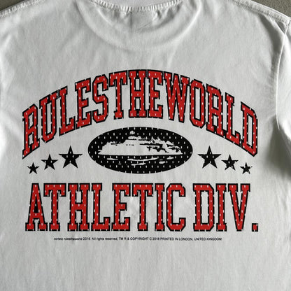 rules the world athletic div tee