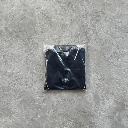 island pique polo set -black