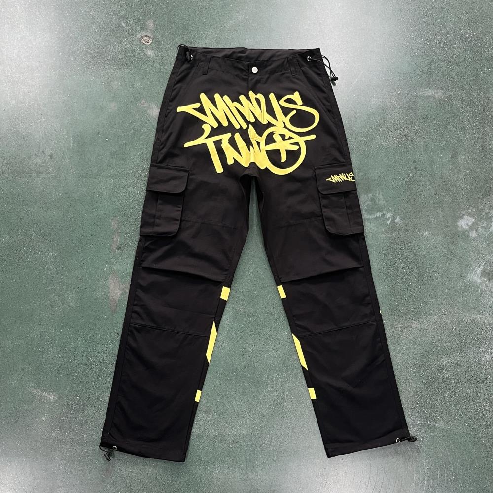 Black Graff Cargos (Yellow Logo)Minus Two