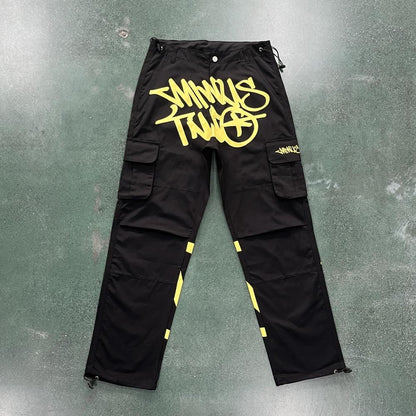 Black Graff Cargos (Yellow Logo)Minus Two