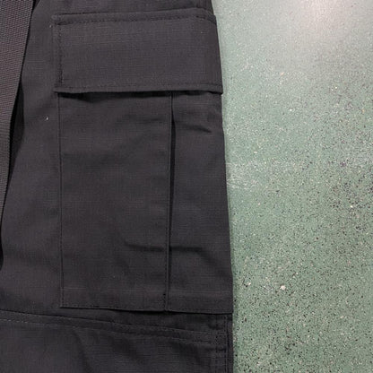 Corteiz Black Purple Logo Cargo
