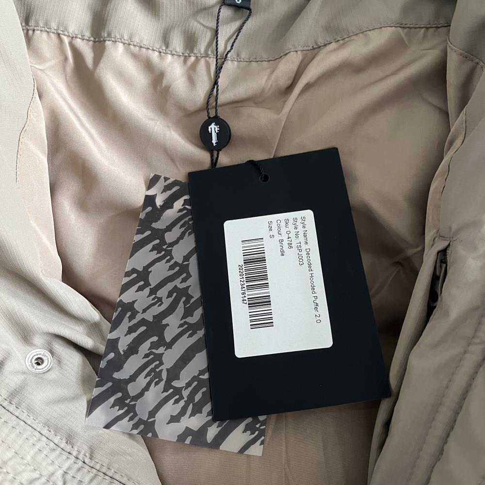 Decoded hooded puffer2.0-brindle