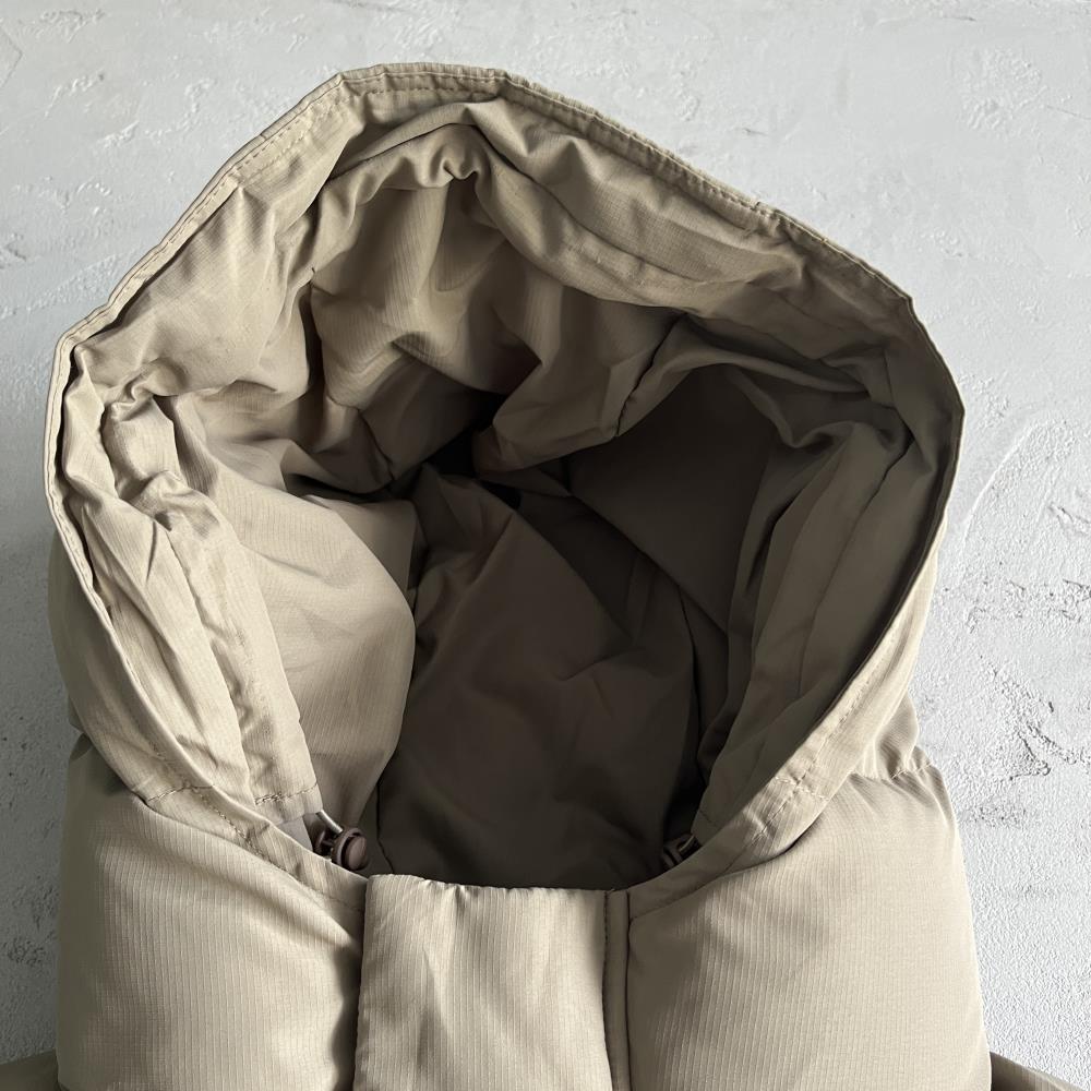 Decoded hooded puffer2.0-brindle