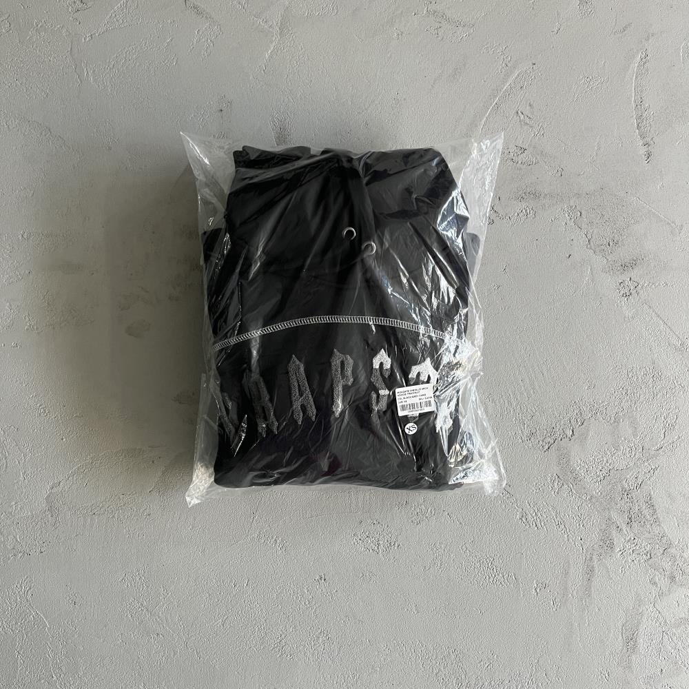 IRONGATE CHENILLE AECH HOODIE TRACKSUIT-BLACK/GREY CAMO