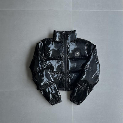 WOMEN'S DECODED HOODED PUFFER 2.0 JACKET -Shiny Black