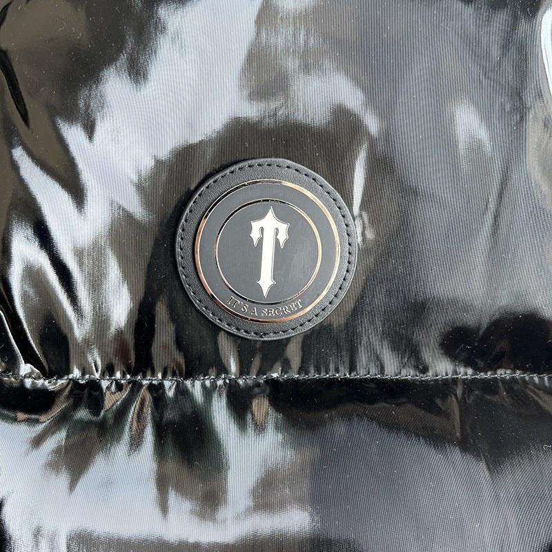 WOMEN'S DECODED HOODED PUFFER 2.0 JACKET -Shiny Black