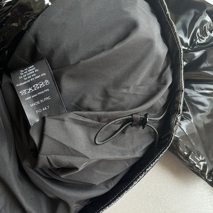 WOMEN'S DECODED HOODED PUFFER 2.0 JACKET -Shiny Black