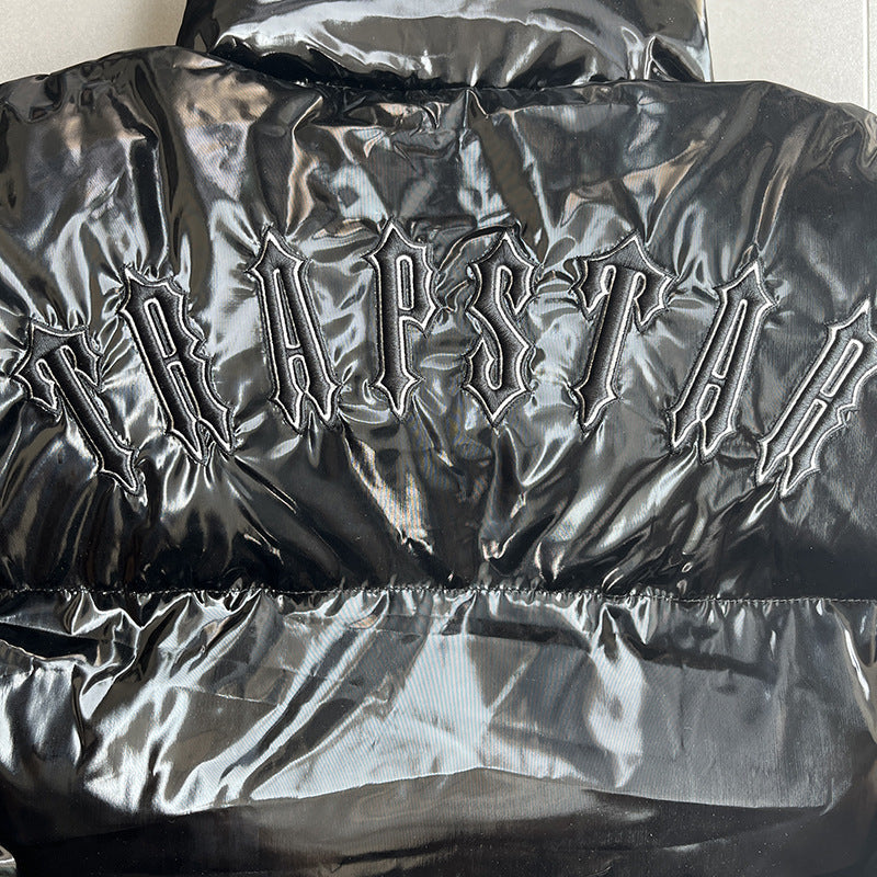 WOMEN'S DECODED HOODED PUFFER 2.0 JACKET -Shiny Black