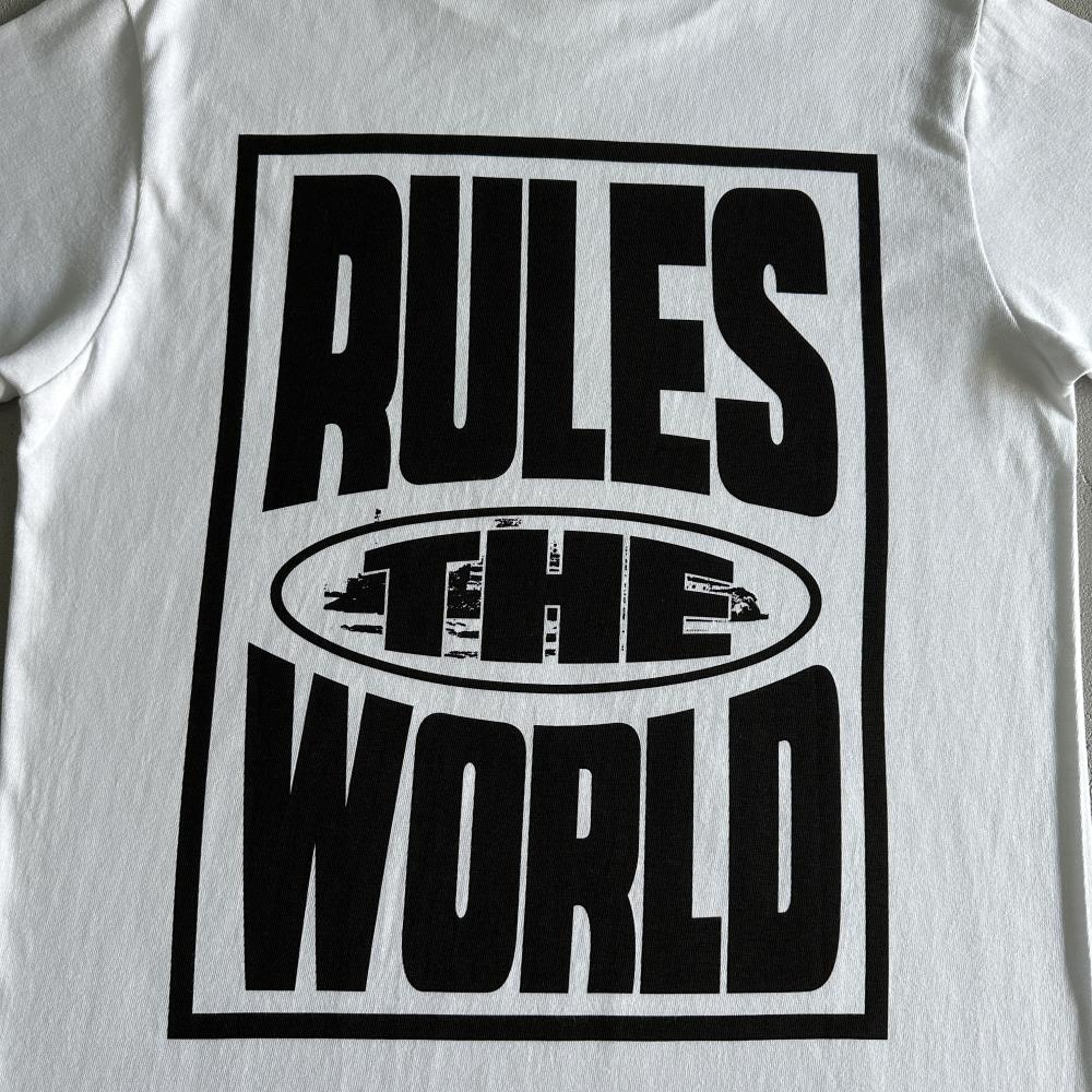 RULES block T-shirt white