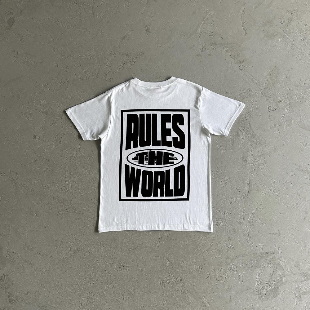 RULES block T-shirt white