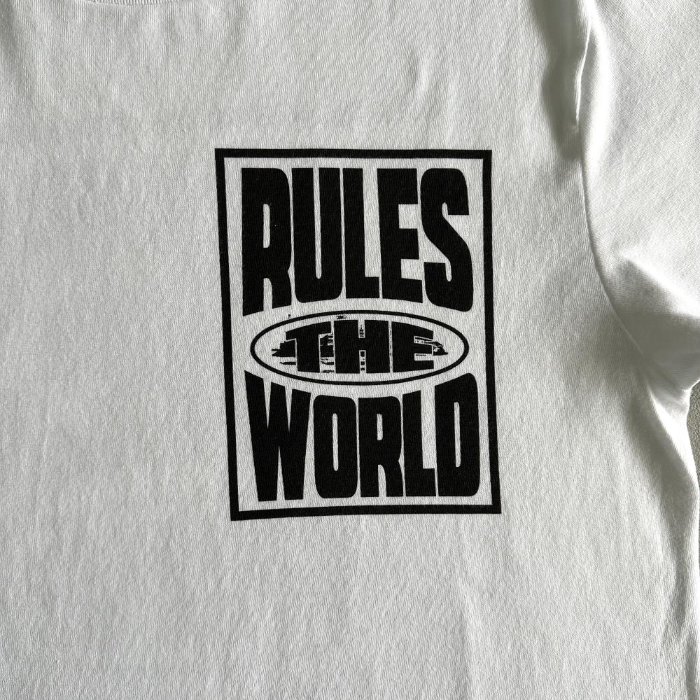 RULES block T-shirt white