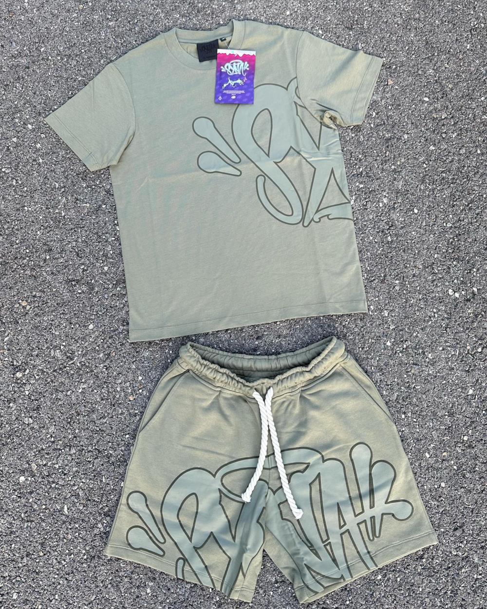 SYNA T-SHIRT & SHORTS LOGO SET