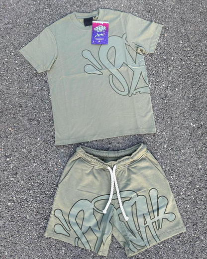 SYNA T-SHIRT & SHORTS LOGO SET