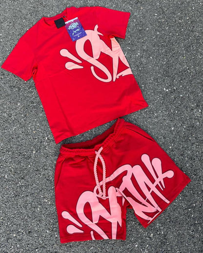 SYNA T-SHIRT & SHORTS LOGO SET