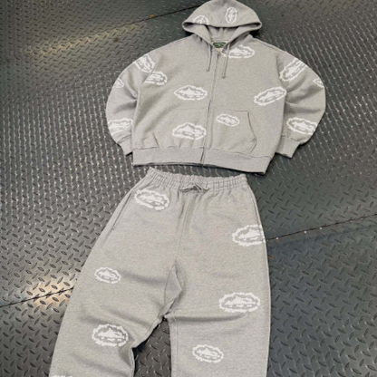 Corteiz tracksuit-Grey