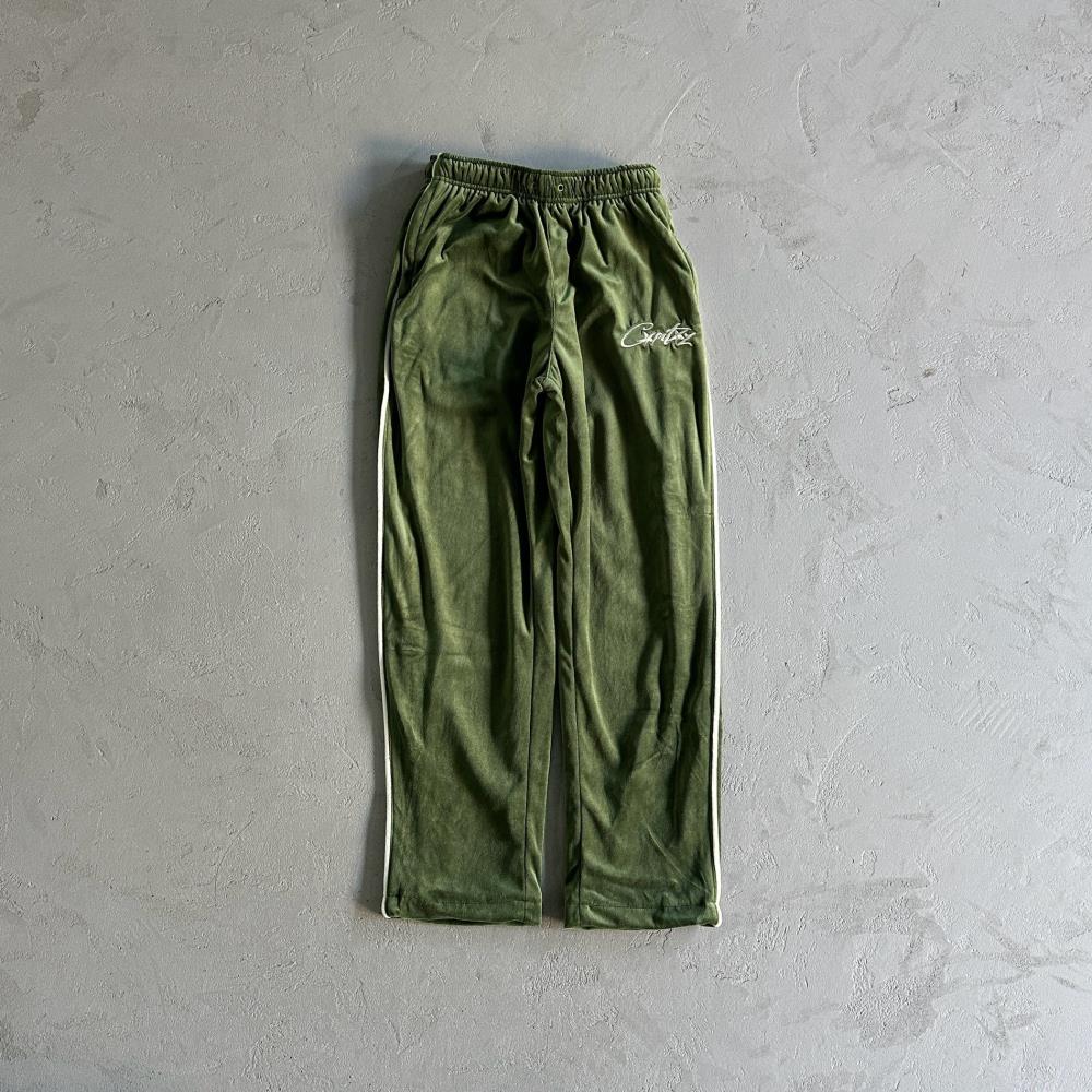 Velor track set – Green