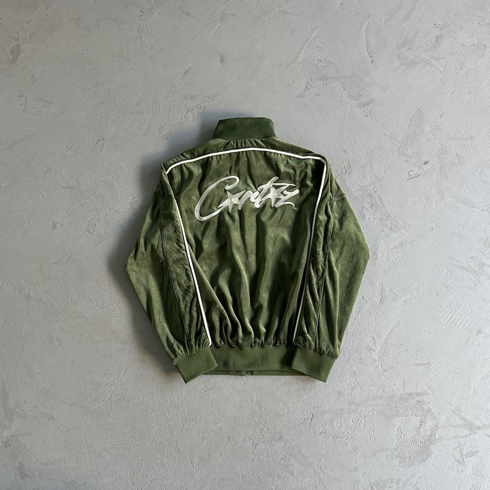 Velor track set – Green