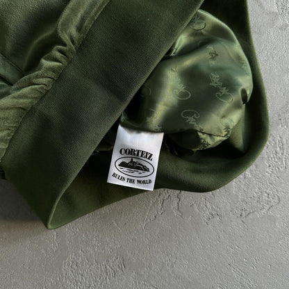 Velor track set – Green